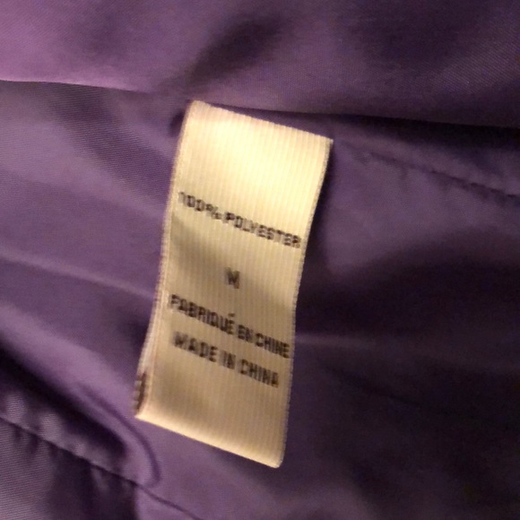 💜Purple Jacket Size Medium - Picture 3 of 9